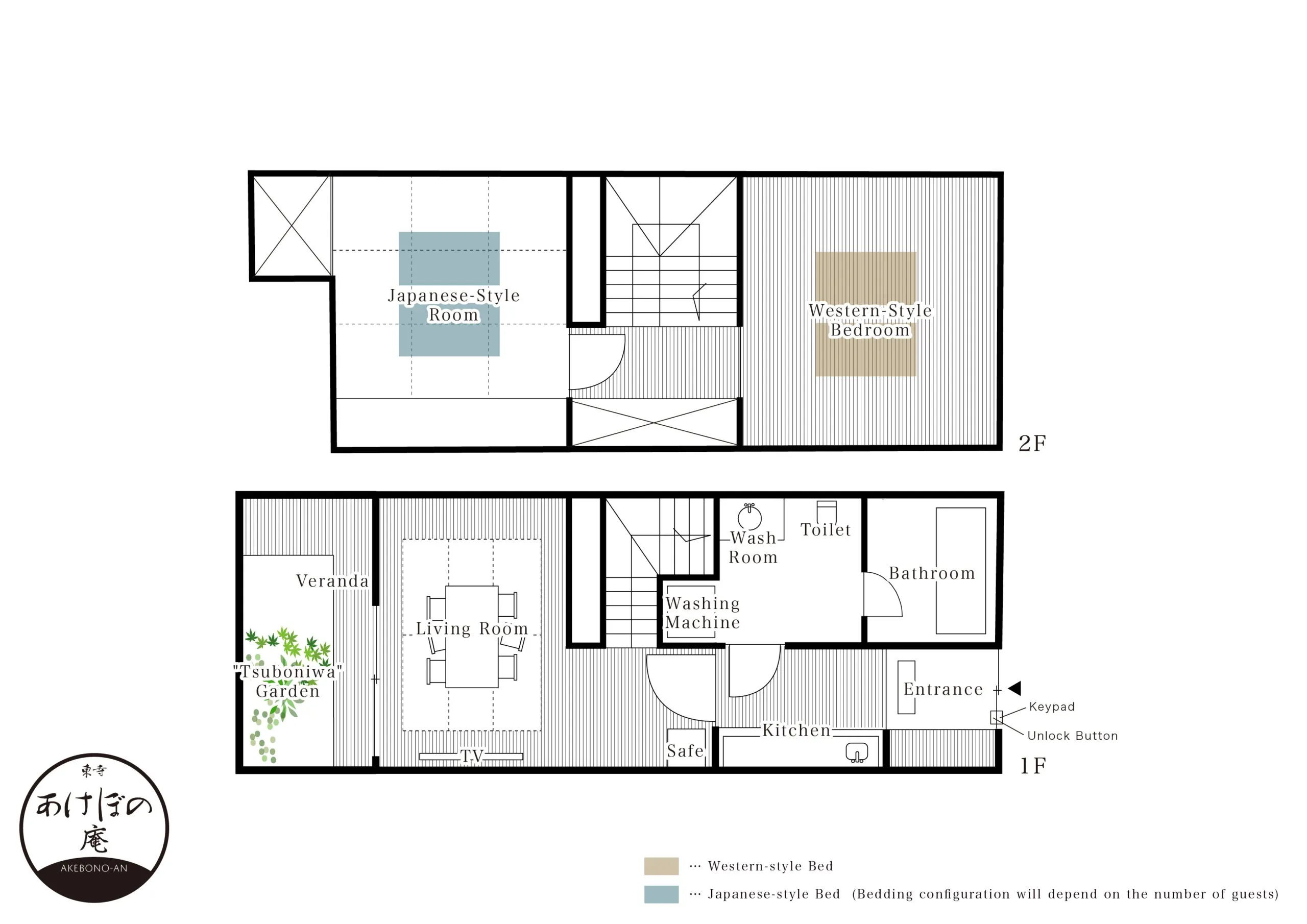 ’Akebono-an’ — floor plan