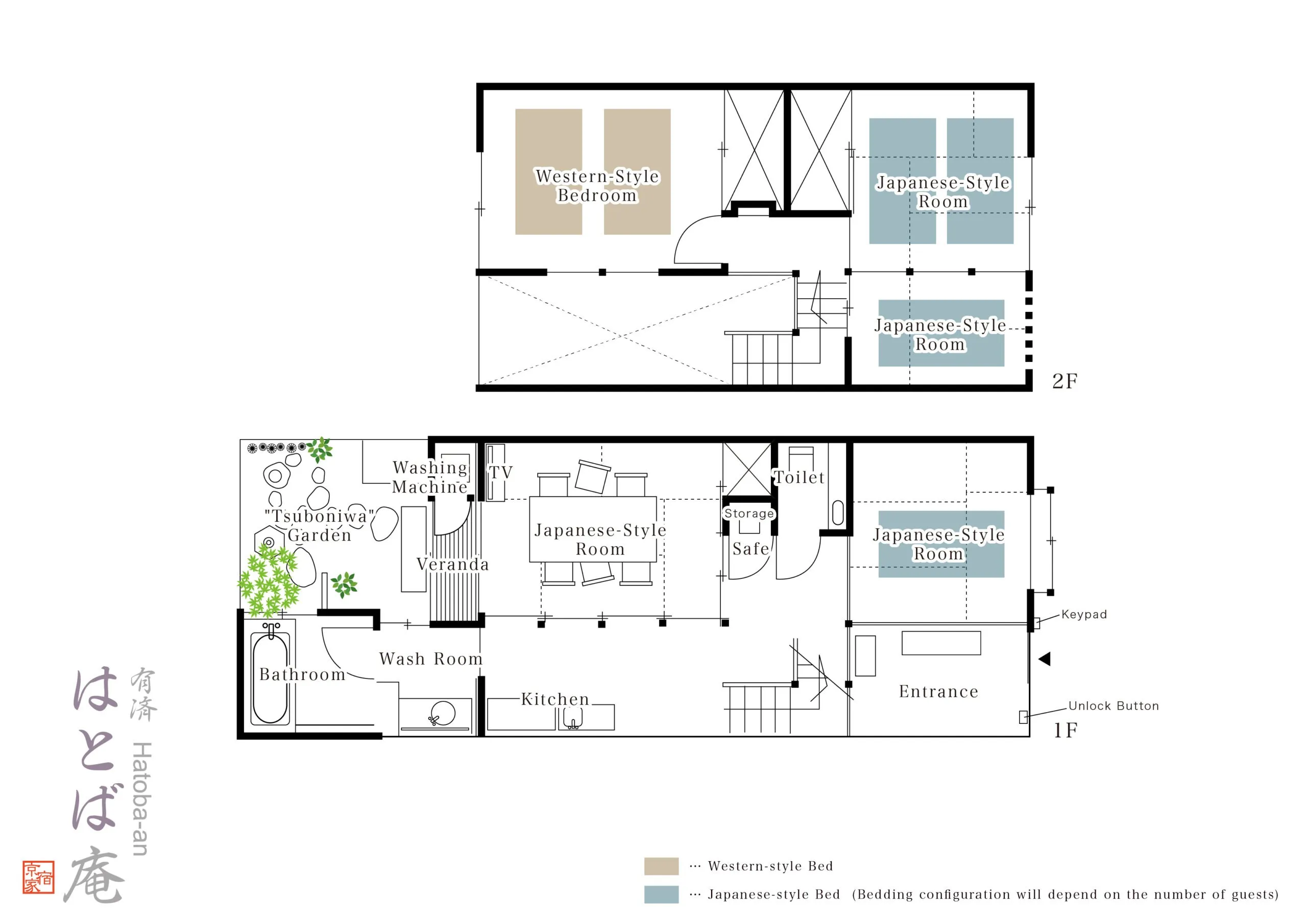 ’Hatoba-an’ — floor plan