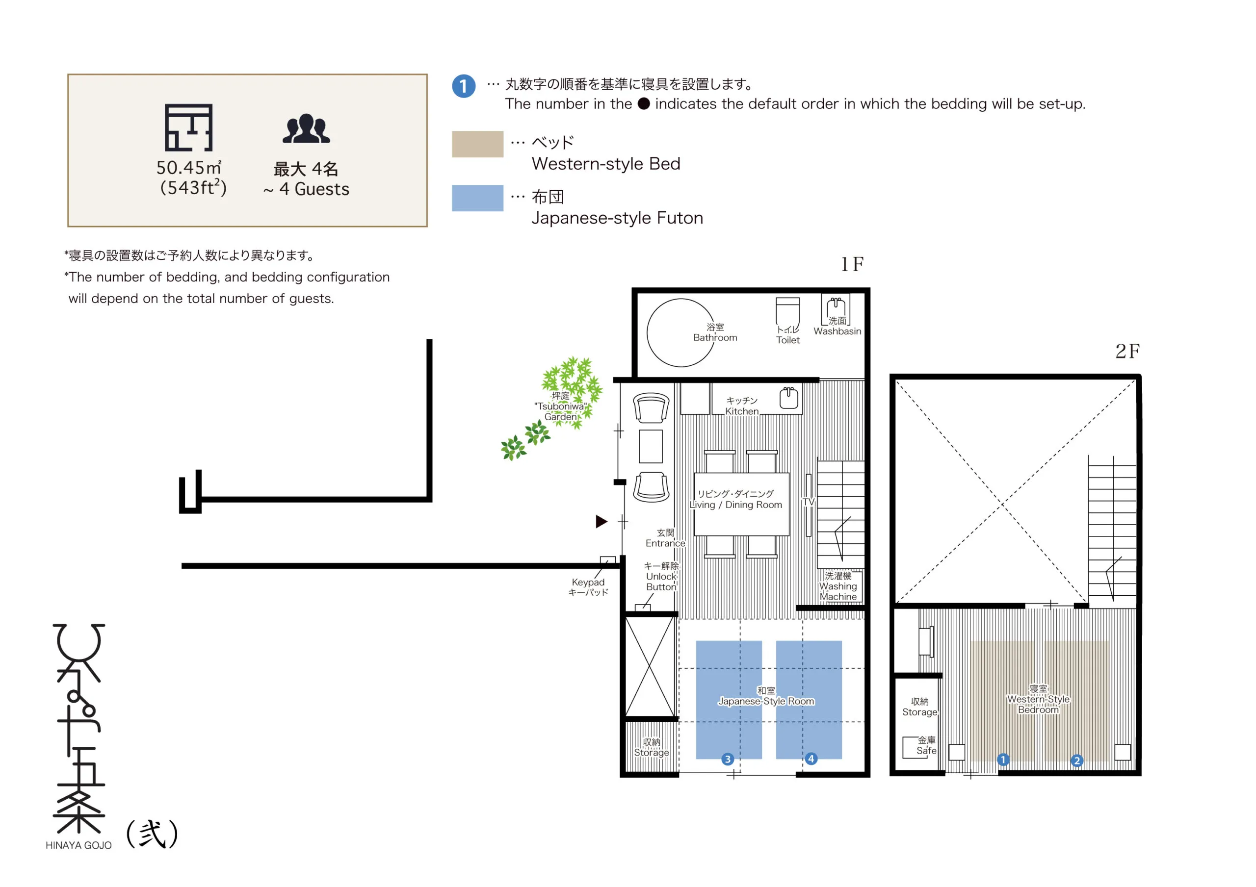 ’Hinaya Gojo Ni’ — floor plan