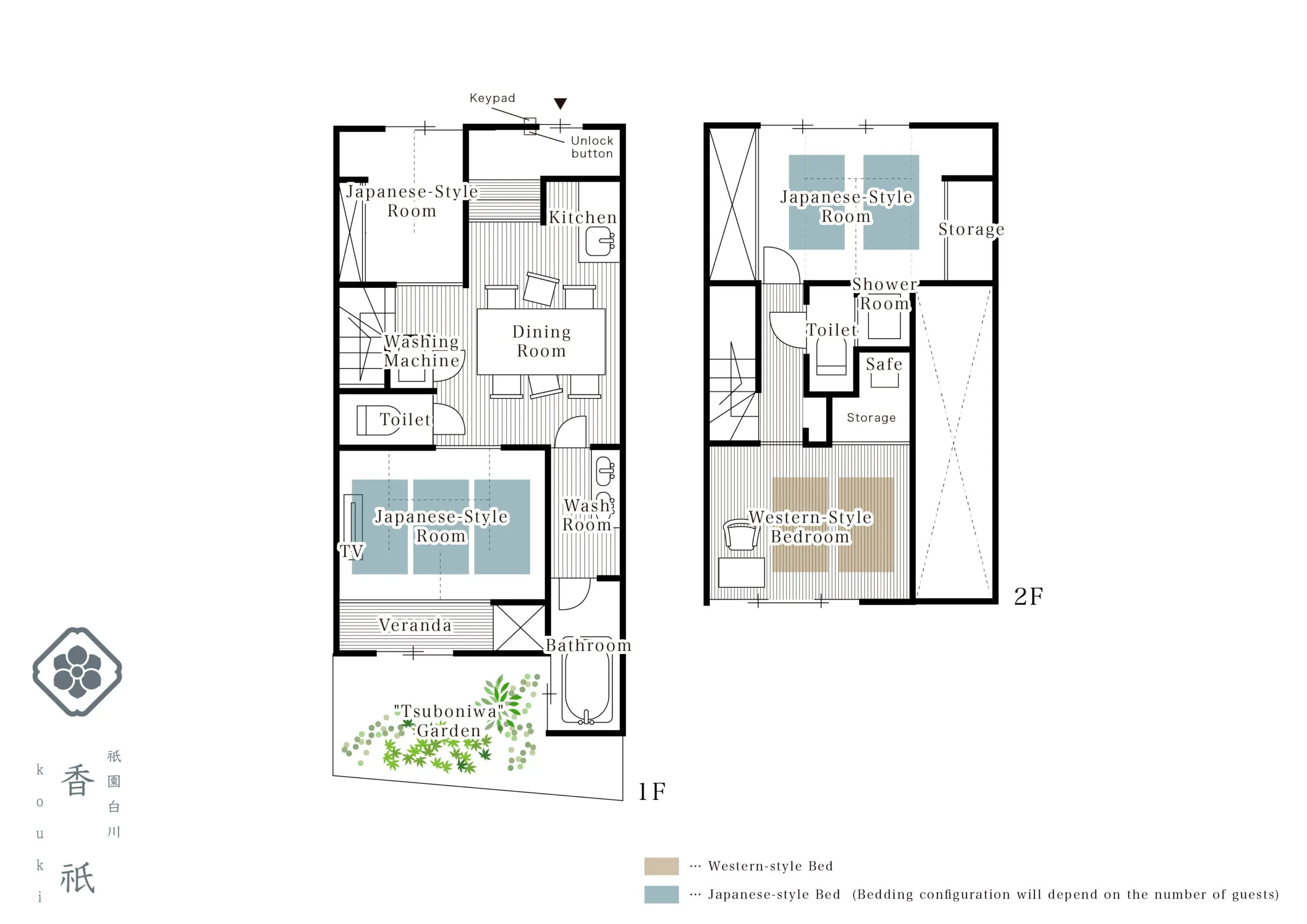 ’Gion Shirakawa Kouki’ — floor plan