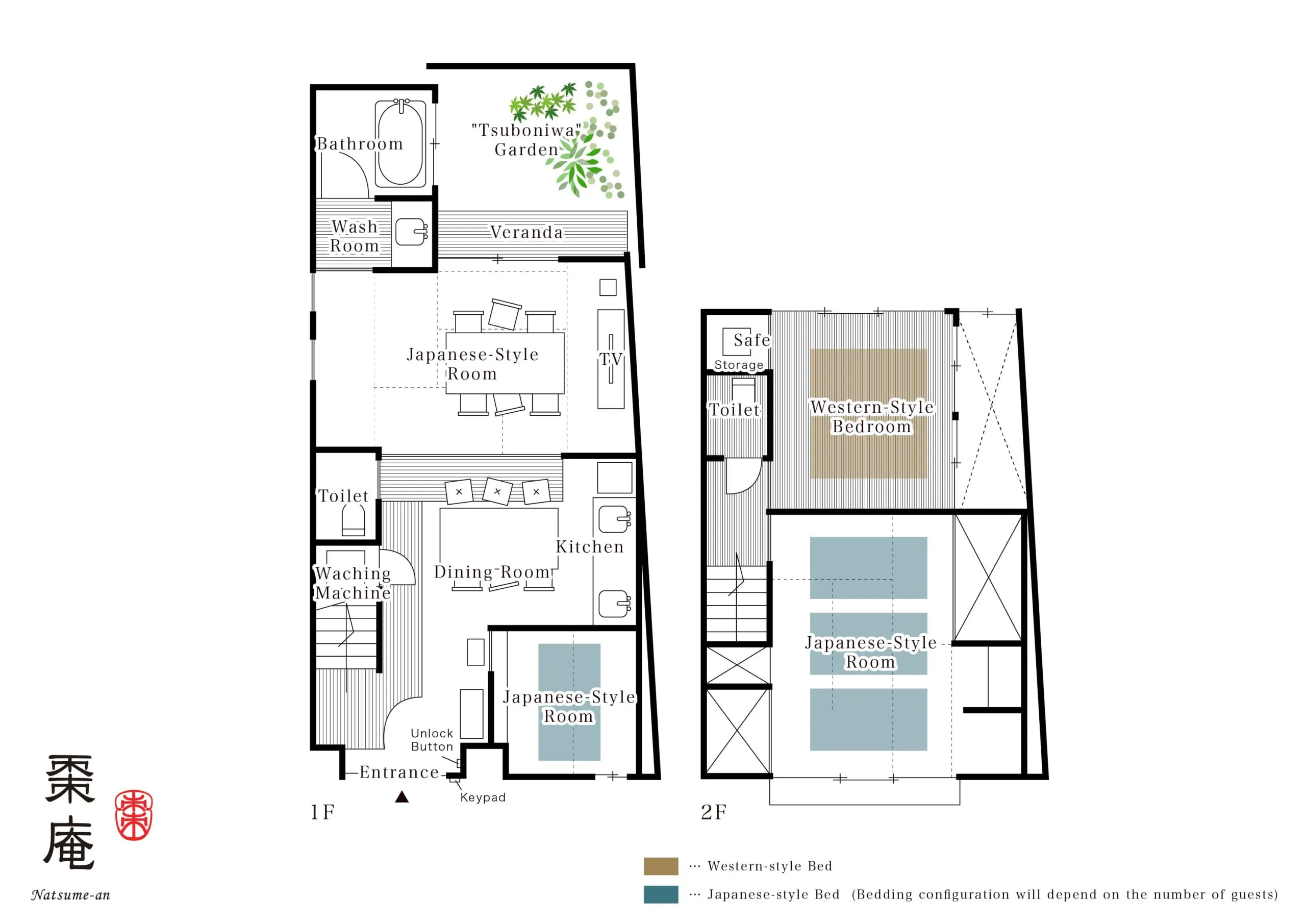 ’Natsume-an’ — floor plan